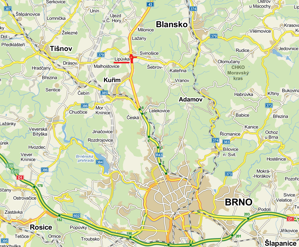 3 OKRUŽNÍ KŘIŽOVATKA LIPŮVKA 3.
