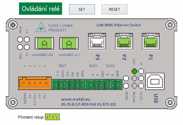 Hlavní přednosti systému LAN-RING Podpora monitorovacích a vizualizačních softwarů kompatibilita Switche podporují celou řadu monitorovacích a vizualizačních softwarů.