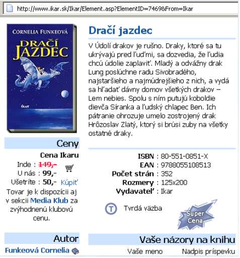 24 von 31 7.1.2010 19:37 V úvodních řádcích obrazovky jsou zobrazeny vyhledávací kriteria, která byla použita.