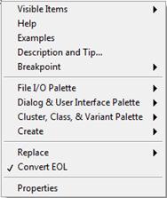 Vstup file path (use dialog) slouží pro adresaci souboru, s kterým se bude pracovat, pomocí operation (0:open) se nastavuje požadovaná operace se souborem (otevření, vytvoření, výměna), vstup access