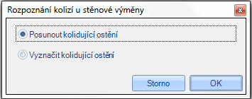 Popis funkcí 3.1.2.13 Vytvořit paketování Vytvořit paketování: Program poskytuje možnost, vytvořit z každé stěny layer. Tzn.