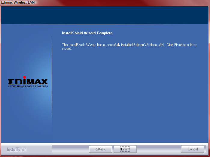 7. Jakmile je instalace kompletní klikněte na Finish. 8. Klikněte na Exit pro zavření průvodce. Tento zkrácený instalační manuál je dostupný také na CD ve výcejazyčné verzi.