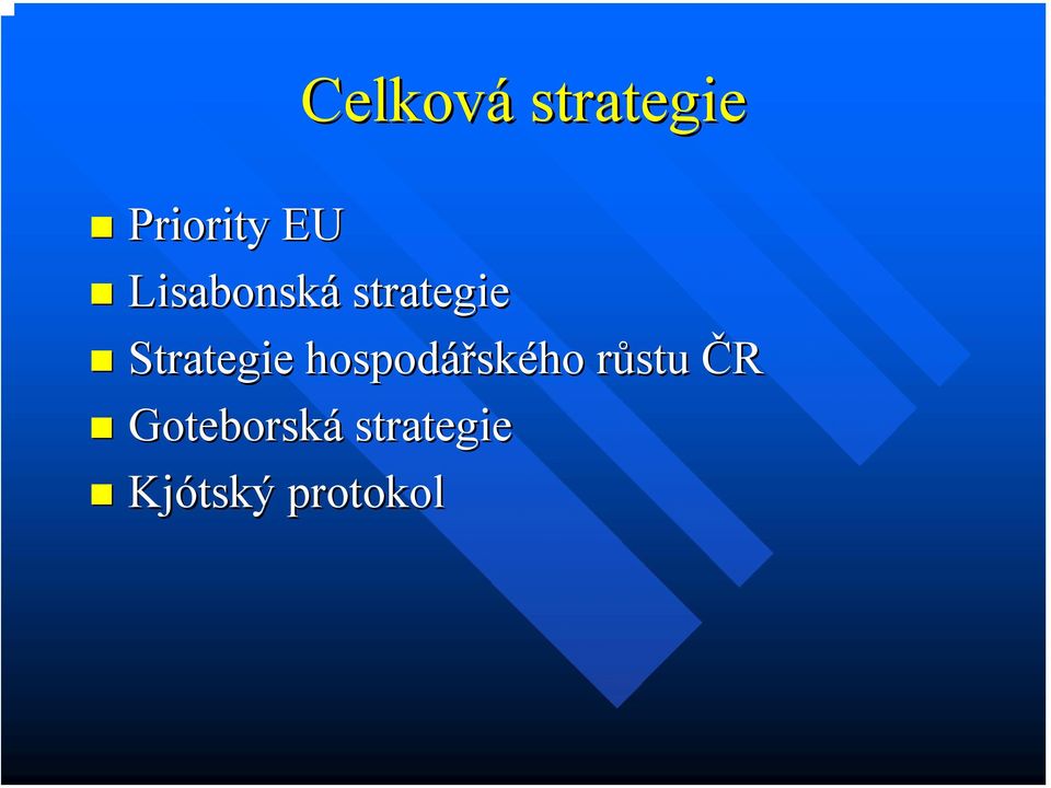 hospodářsk ského růstu r ČR