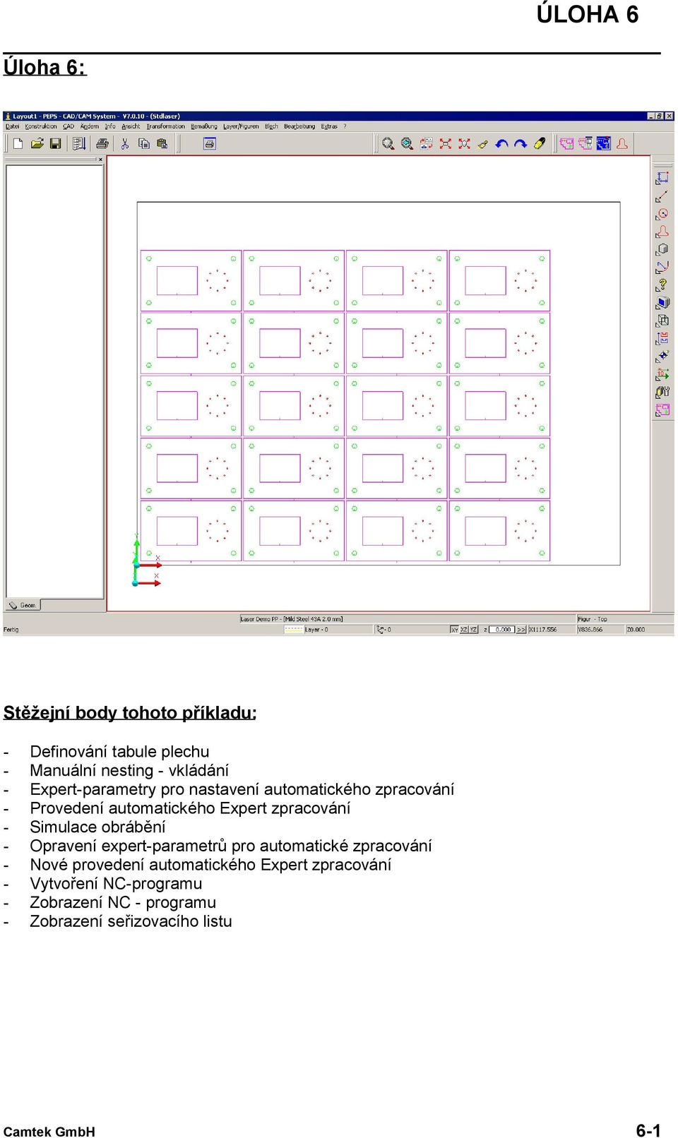 Simulace obrábění - Opravení expert-parametrů pro automatické zpracování - Nové provedení automatického