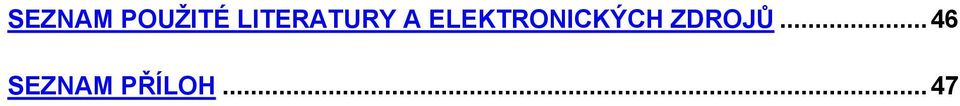 ELEKTRONICKÝCH