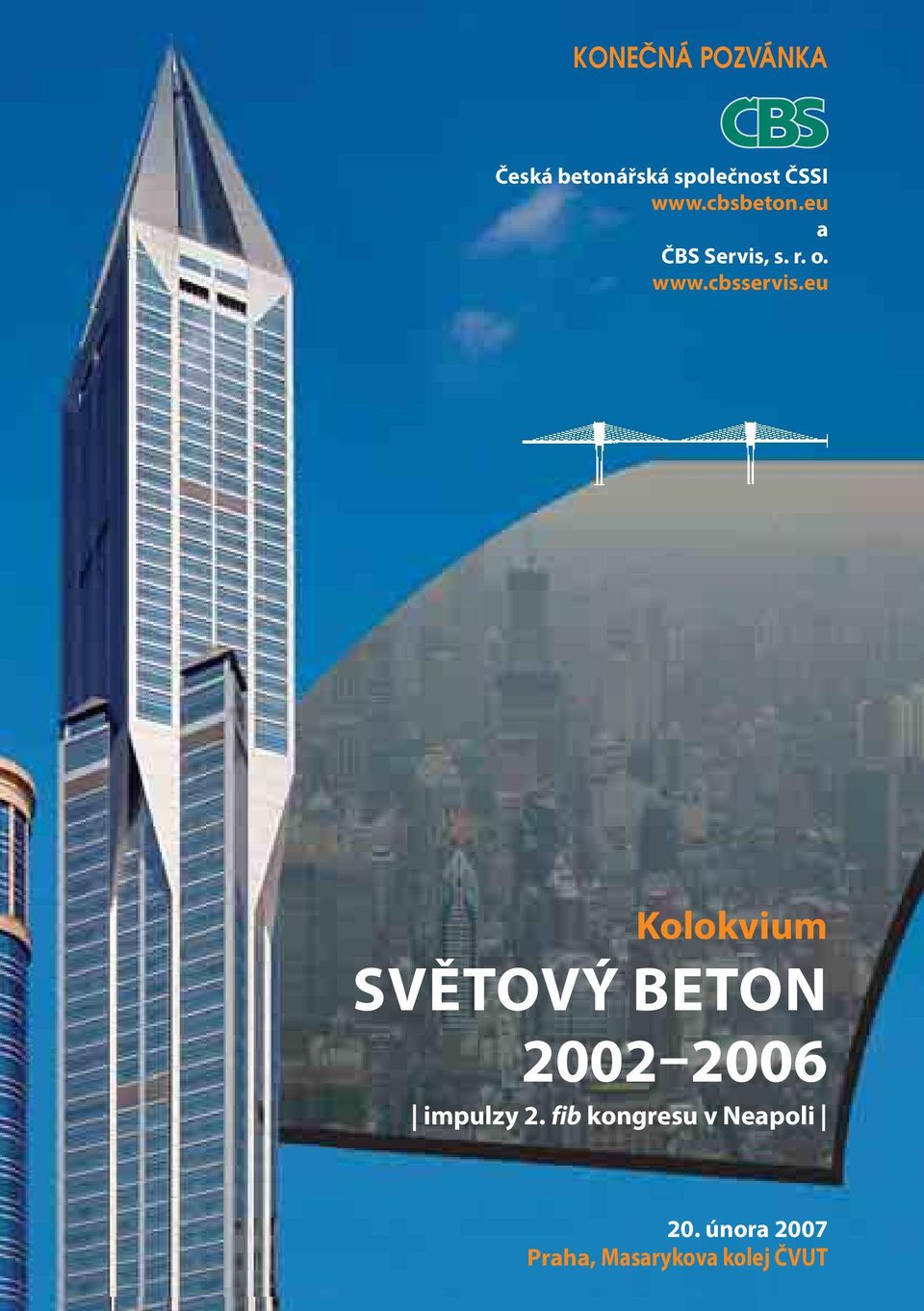 eu Kolokvium SVĚTOVÝ BETON 2002 2006 impulzy 2.