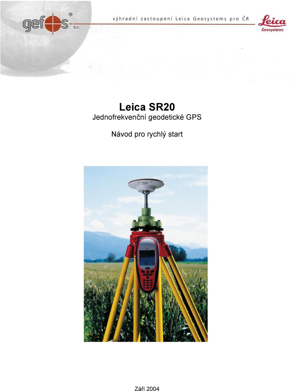 geodetické GPS