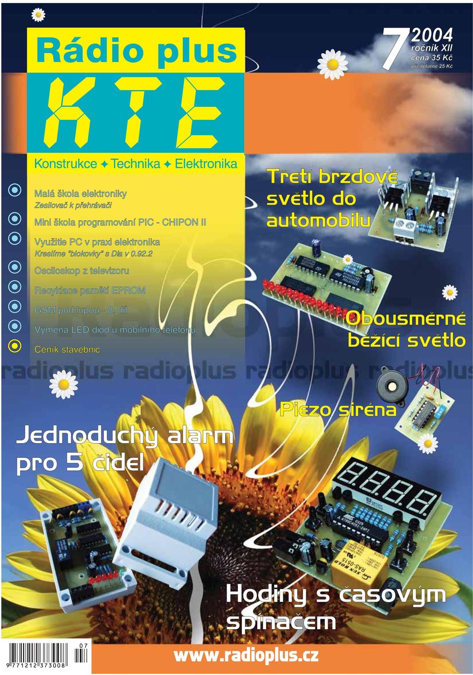 zprávy z redakce 7/ Rádio plus - KTE, magazín elektroniky Vážení čtenáři,  Vaše redakce Obsah - PDF Stažení zdarma