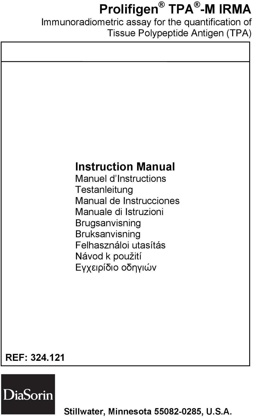 Manual de Instrucciones Manuale di Istruzioni Brugsanvisning Bruksanvisning