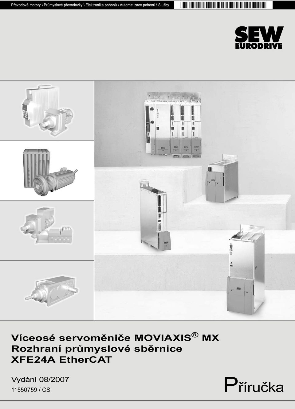 Víceosé servoměniče MOVIAXIS MX Rozhraní