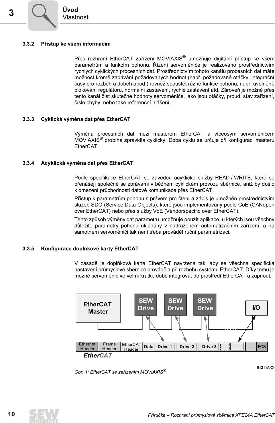 požadované otáčky, integrační časy pro rozběh a doběh apod.) rovněž spouštět různé funkce pohonu, např. uvolnění, blokování regulátoru, normální zastavení, rychlé zastavení atd.