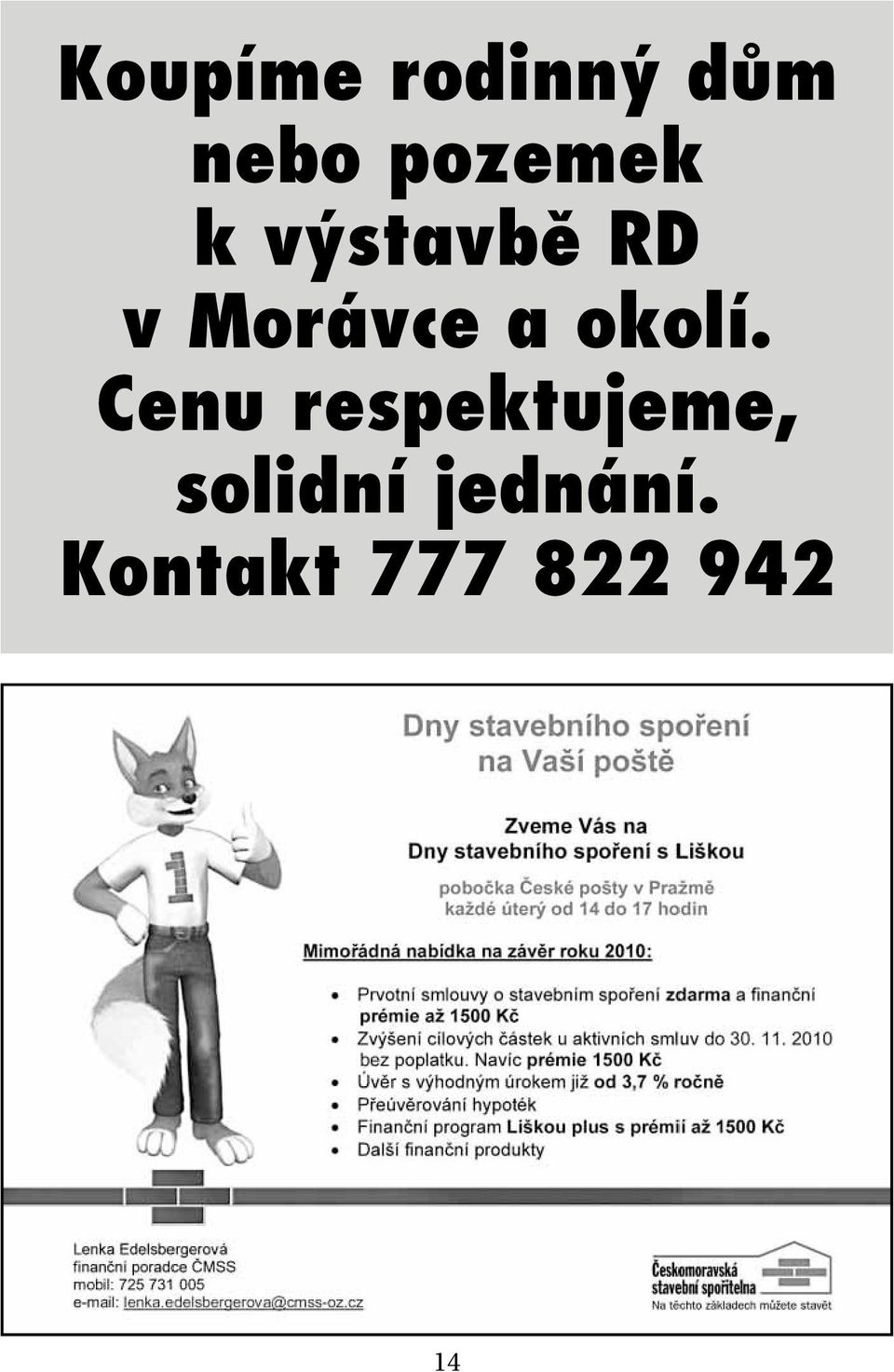 Morávce a okolí.