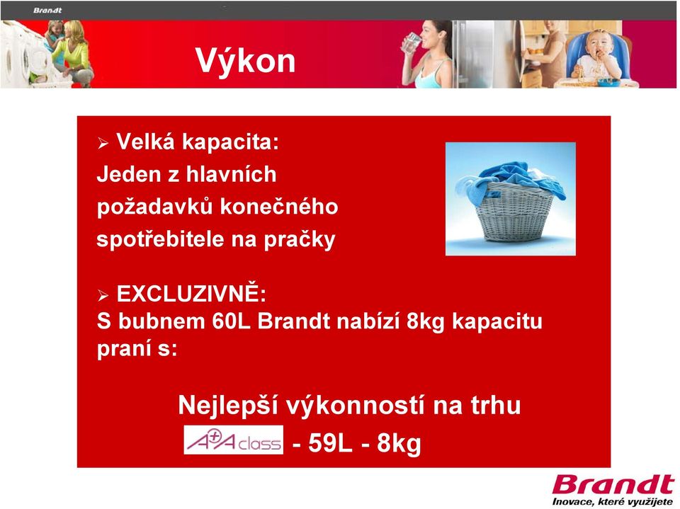EXCLUZIVNĚ: S bubnem 60L Brandt nabízí 8kg
