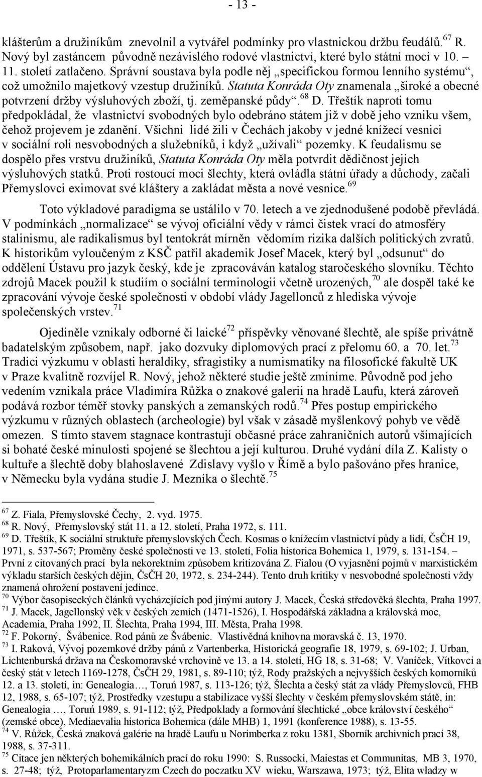 Strukturální vývoj sociálních elit v českých zemích do roku 1310 (základní  vývojové tendence, metodologické souvislosti) - PDF Free Download