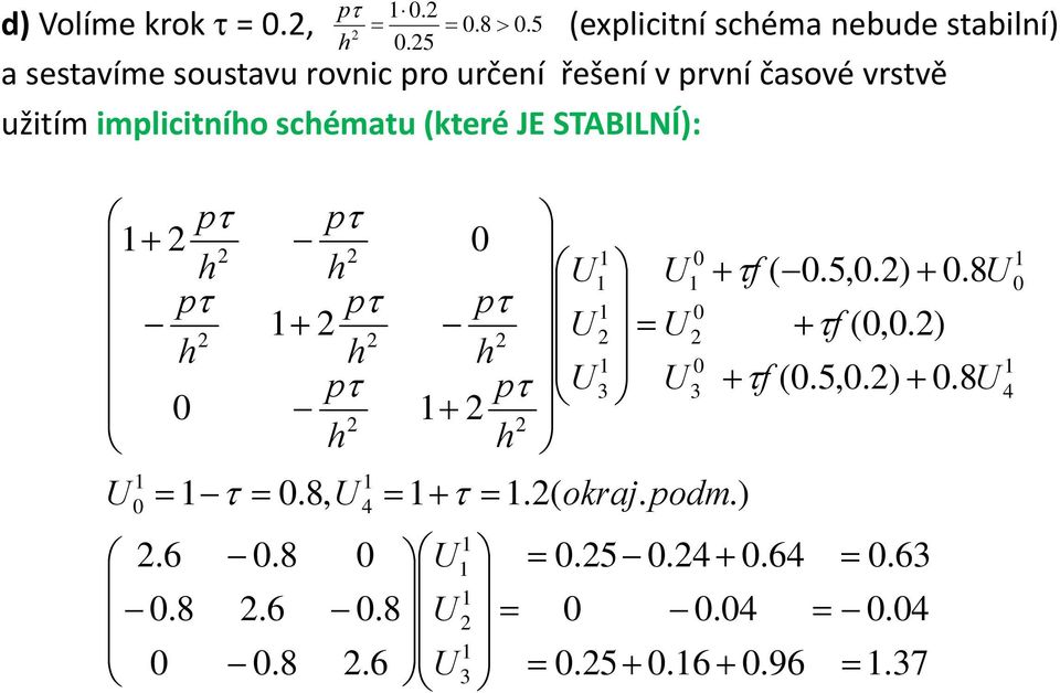 rví časové vrsvě žím mlío séma eré JE STABILNÍ:.5.8.5. > 8 5.