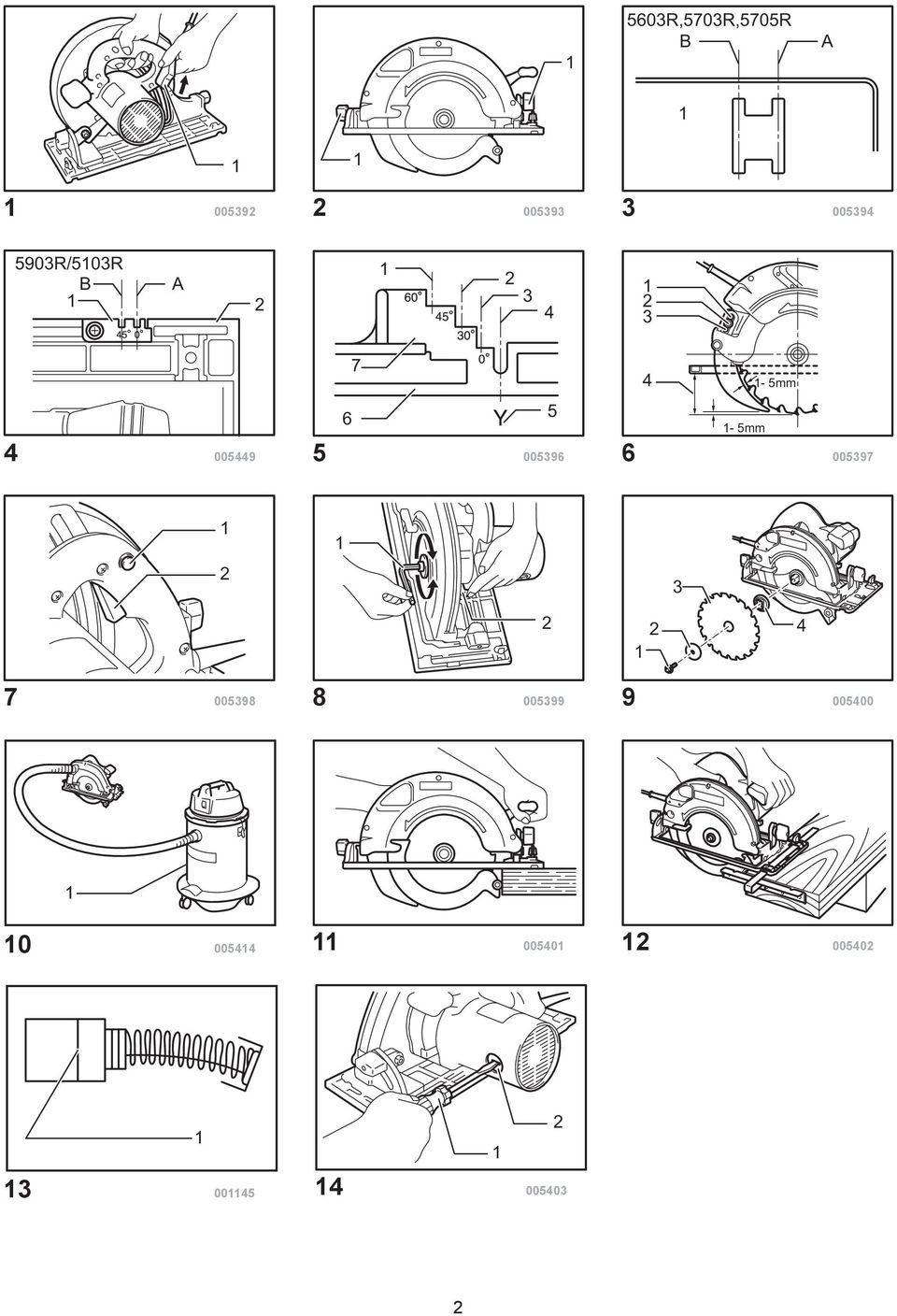 005396-5mm 6 005397 3 4 7 005398 8 005399 9