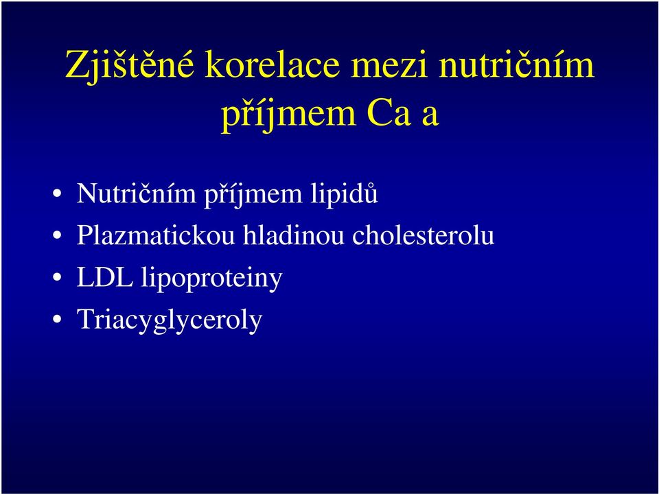 lipid Plazmatickou hladinou