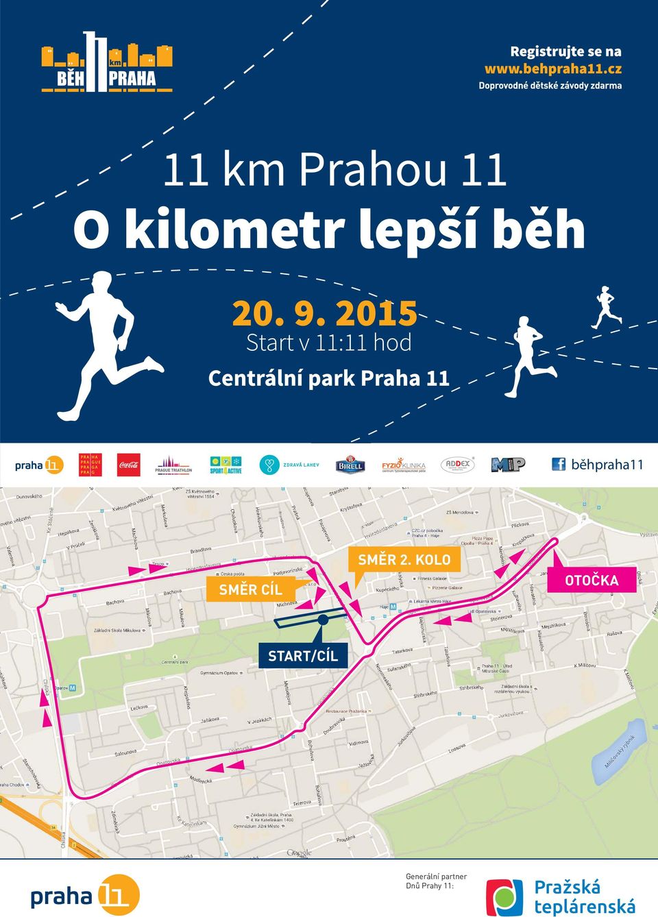 KOLO OTOČKA START/CÍL