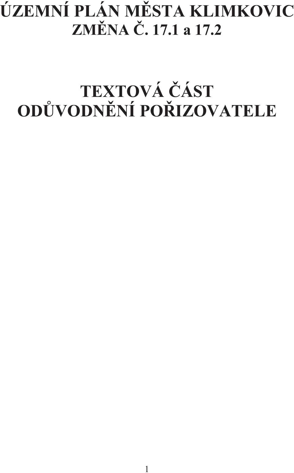 1 a 17.