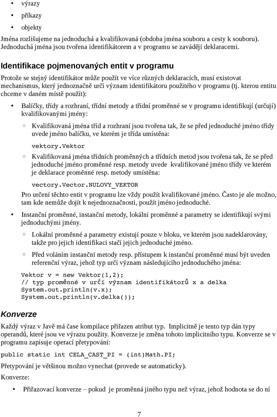 v programu (tj.