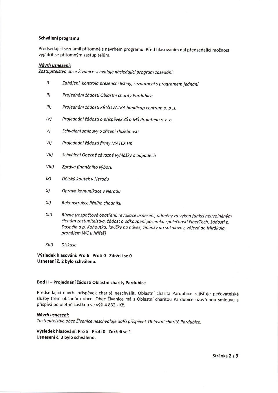 XTEOV\TKA handicap centrum.p.s. lv) Prjedndnl 1ddsti pfispdvek Zi a Mi printep s. r.