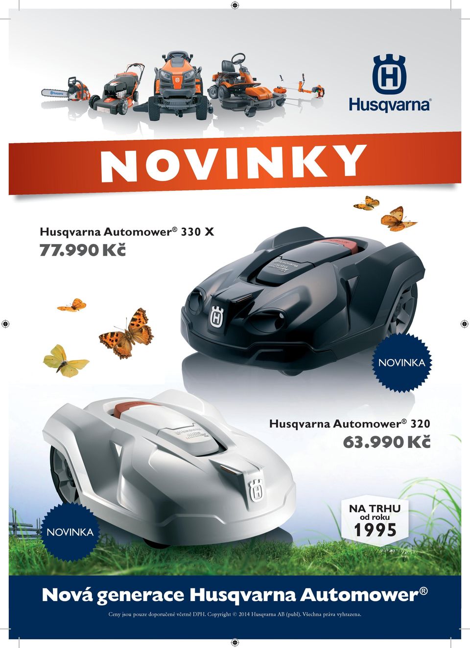 Automower 320 63 NA TRHU od