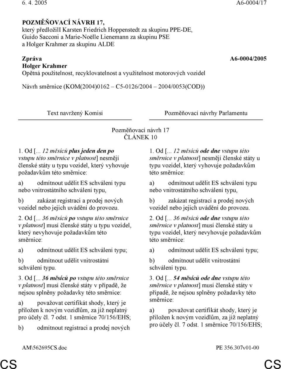 vnitrostátního schválení typu, b) zakázat registraci a prodej nových vozidel nebo jejich uvádění do provozu. 2. Od [.