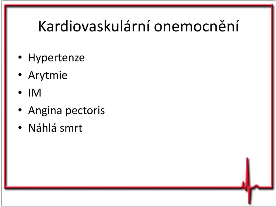 Hypertenze Arytmie