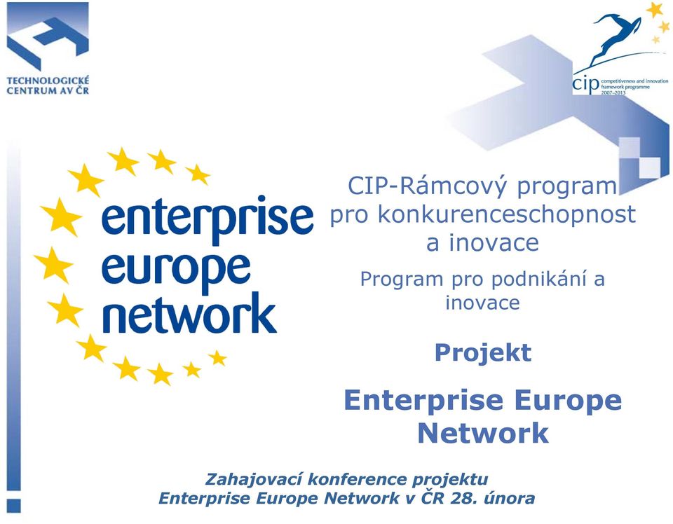 Enterprise Europe Network Zahajovací konference