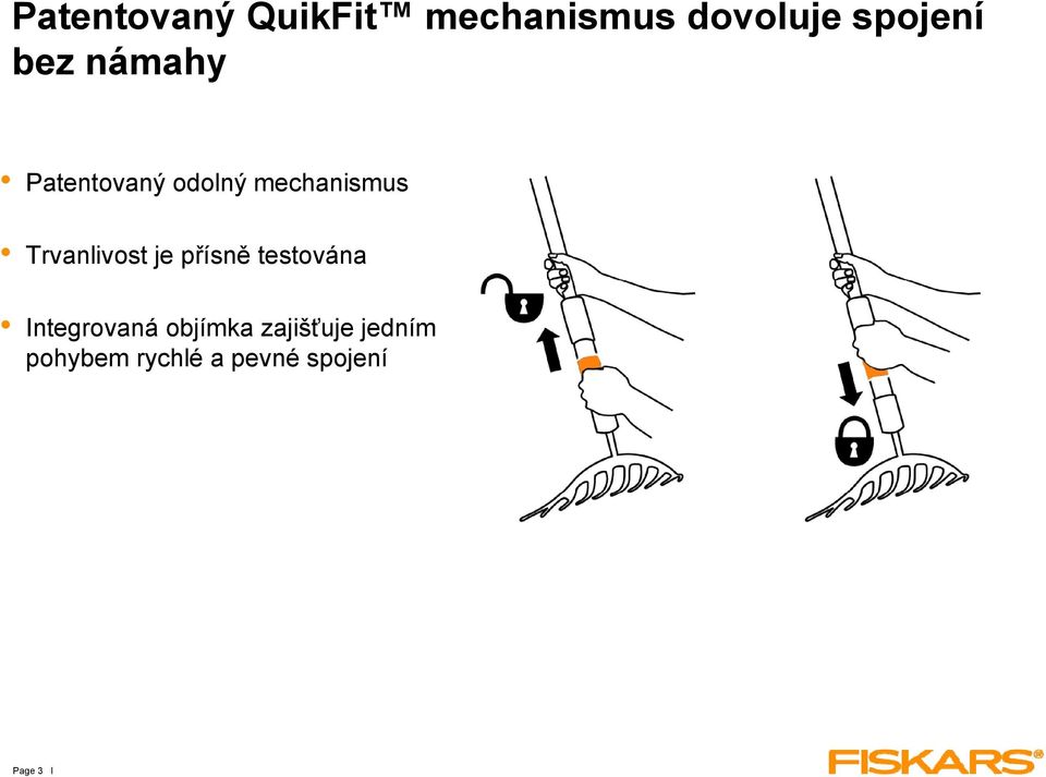 Trvanlivost je přísně testována Integrovaná