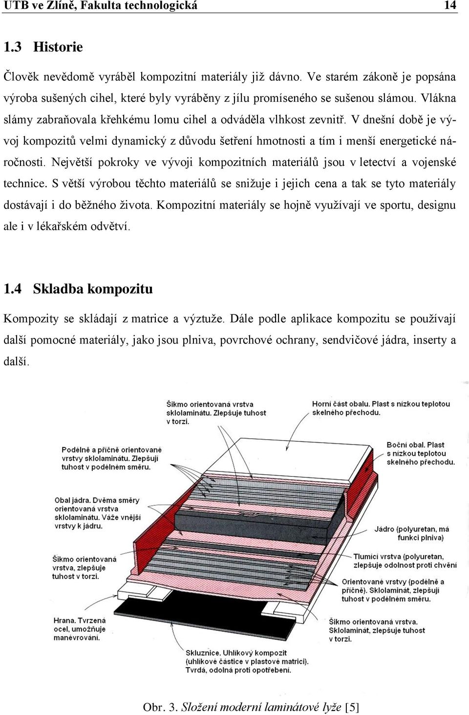 V dnešní době je vývoj kompozitů velmi dynamický z důvodu šetření hmotnosti a tím i menší energetické náročnosti. Největší pokroky ve vývoji kompozitních materiálů jsou v letectví a vojenské technice.