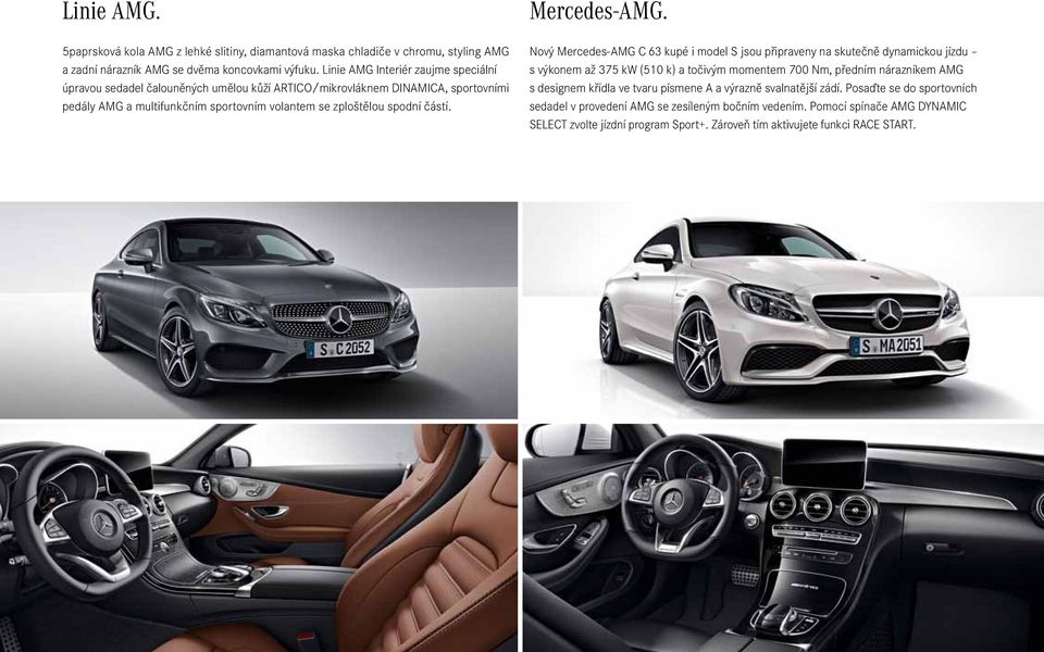 částí. Mercedes-AMG.
