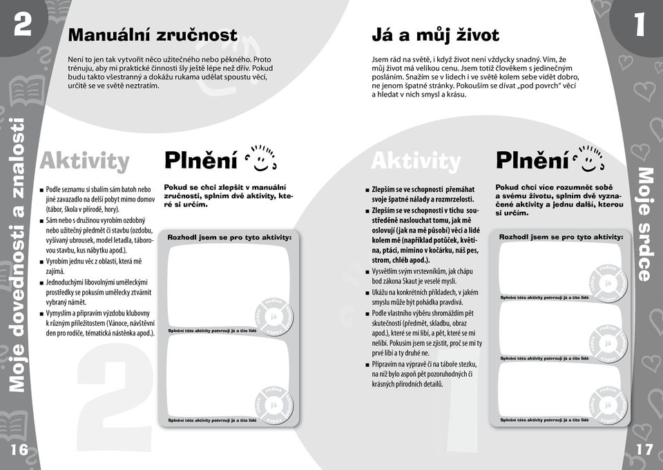 Jsem totiž člověkem s jedinečným posláním. Snažím se v lidech i ve světě kolem sebe vidět dobro, ne jenom špatné stránky. Pokouším se dívat pod povrch věcí a hledat v nich smysl a krásu.