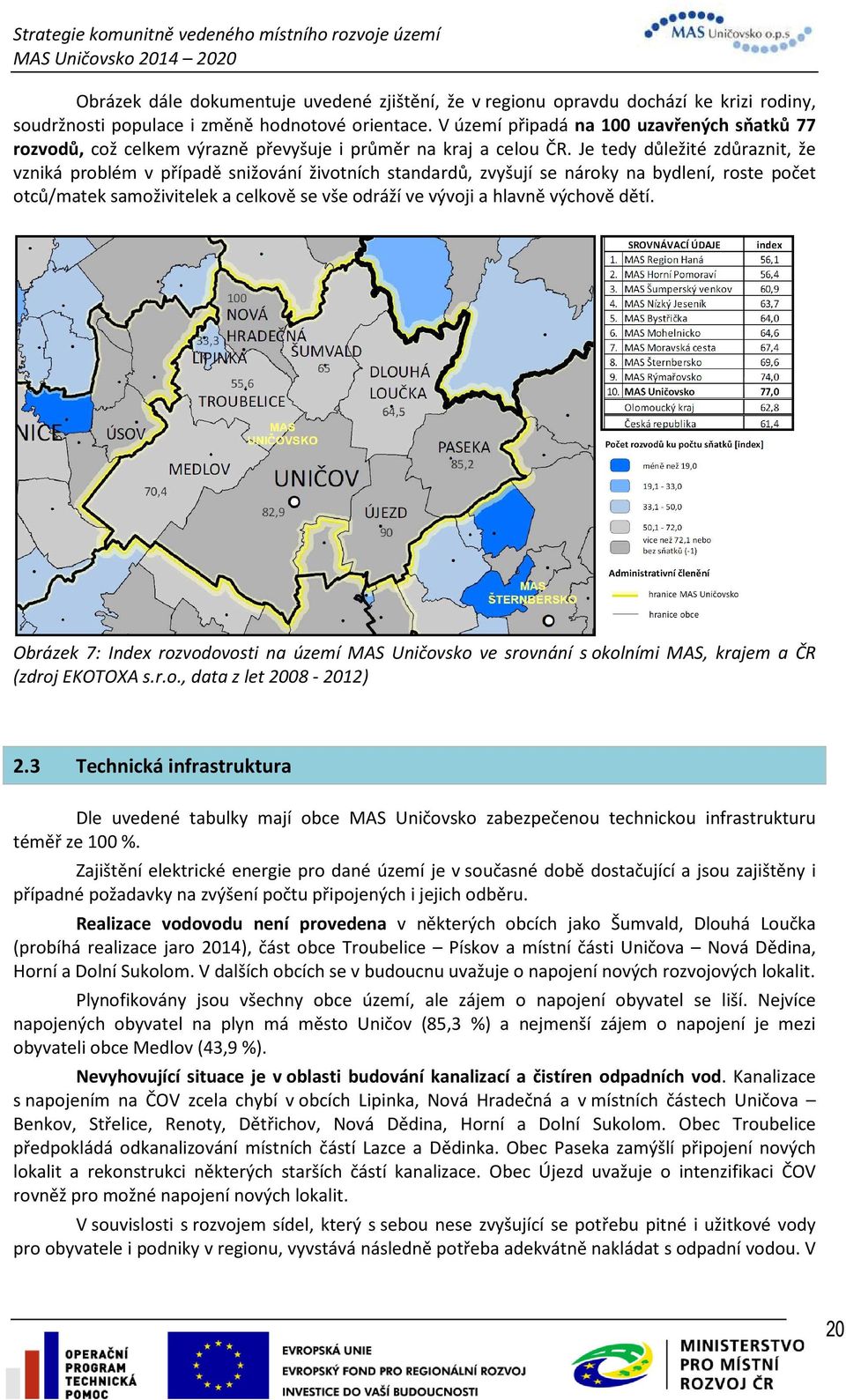 Je tedy důležité zdůraznit, že vzniká problém v případě snižování životních standardů, zvyšují se nároky na bydlení, roste počet otců/matek samoživitelek a celkově se vše odráží ve vývoji a hlavně