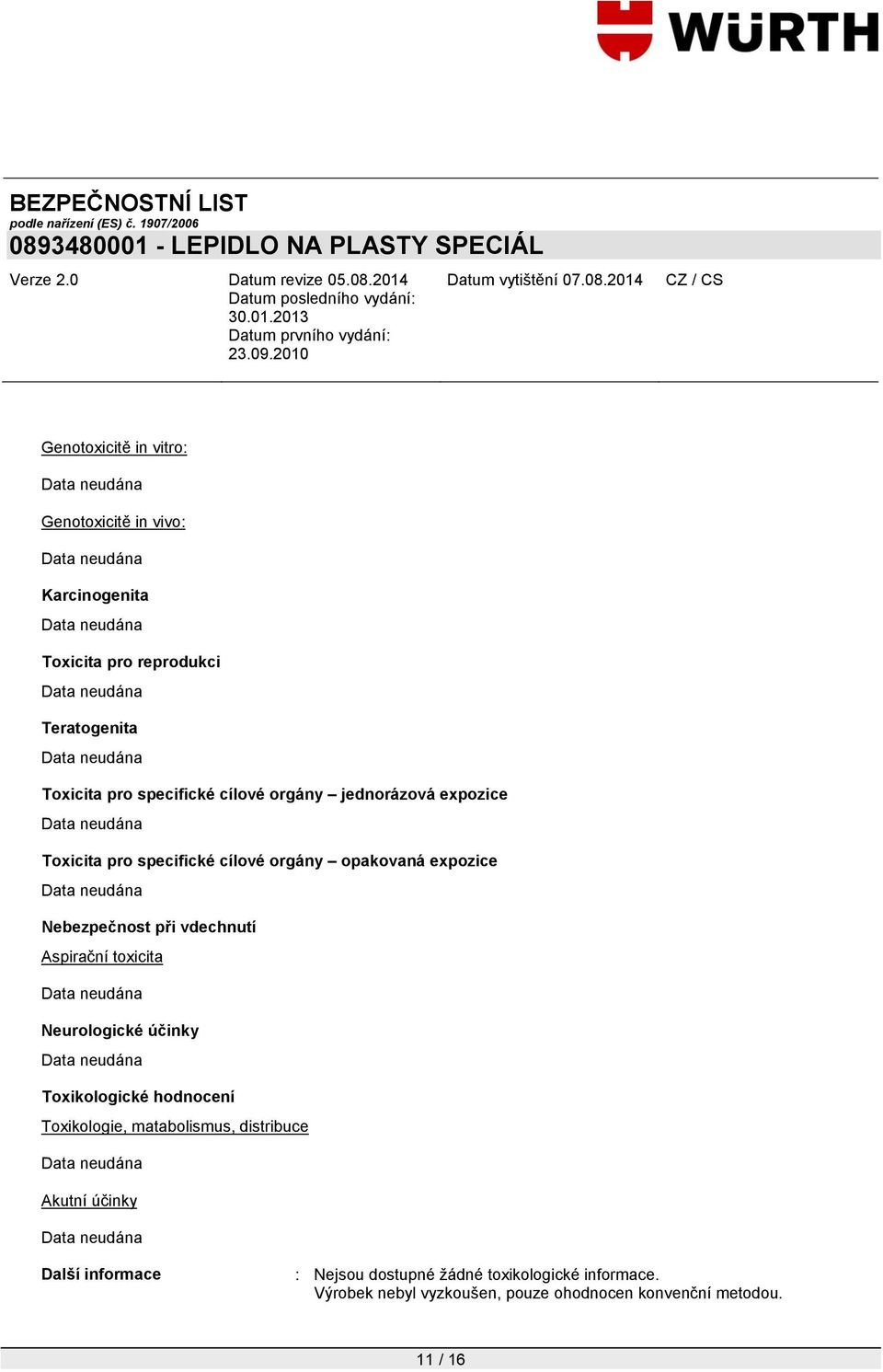 Aspirační toxicita Neurologické účinky Toxikologické hodnocení Toxikologie, matabolismus, distribuce Akutní účinky Další