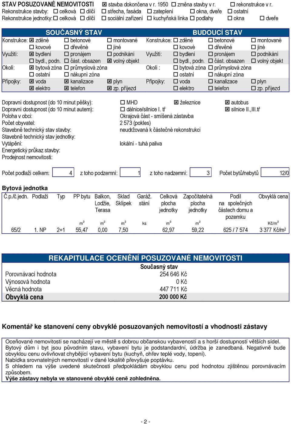 Konstrukce: zděné betonové montované Konstrukce: zděné betonové montované kovové dřevěné jiné kovové dřevěné jiné Využití: bydlení pronájem podnikání Využití: bydlení pronájem podnikání bydl., podn.