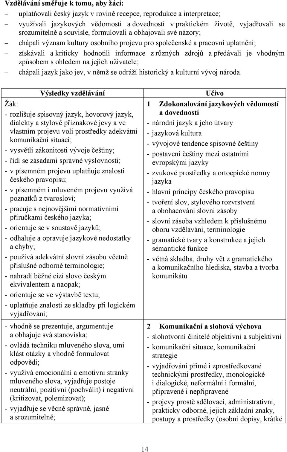 vhodným způsobem s ohledem na jejich uživatele; chápali jazyk jako jev, v němž se odráží historický a kulturní vývoj národa.