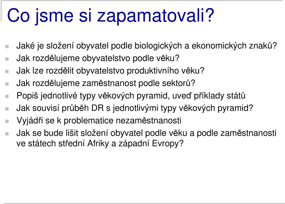 Jak rozdělujeme zaměstnanost podle sektorů?