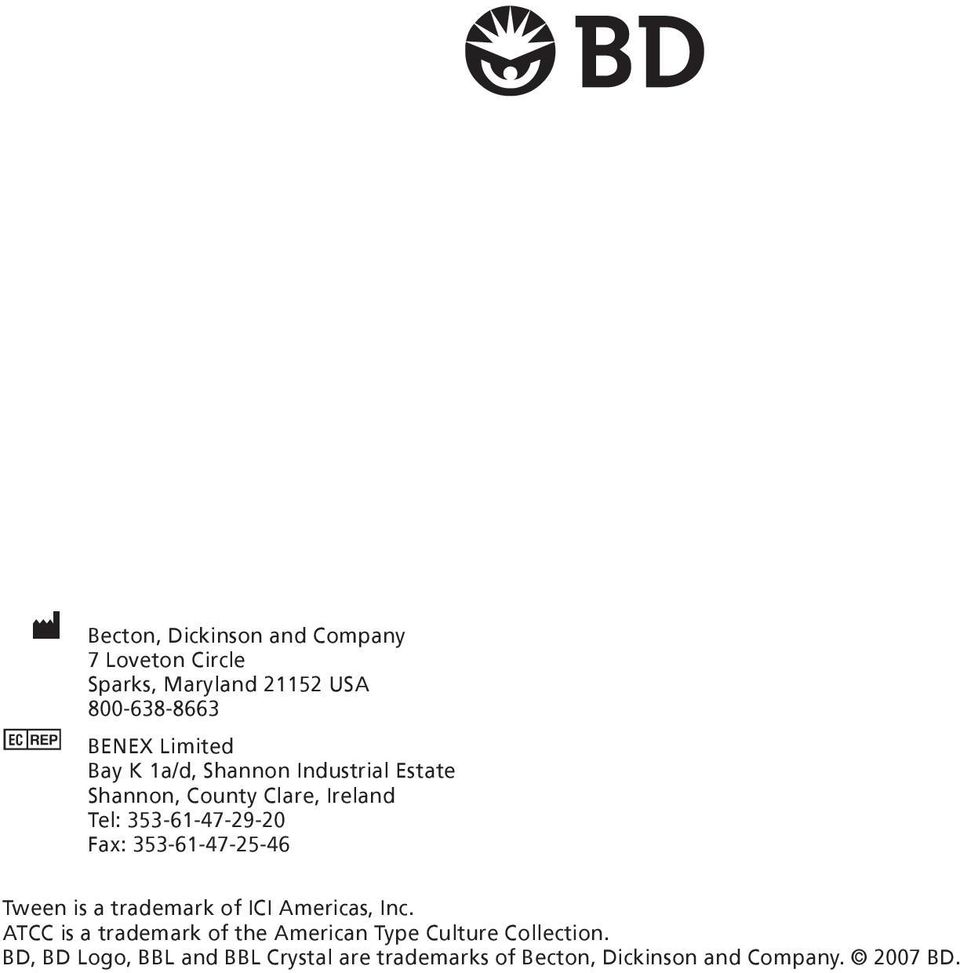 353-61-47-25-46 Tween is a trademark of ICI Americas, Inc.