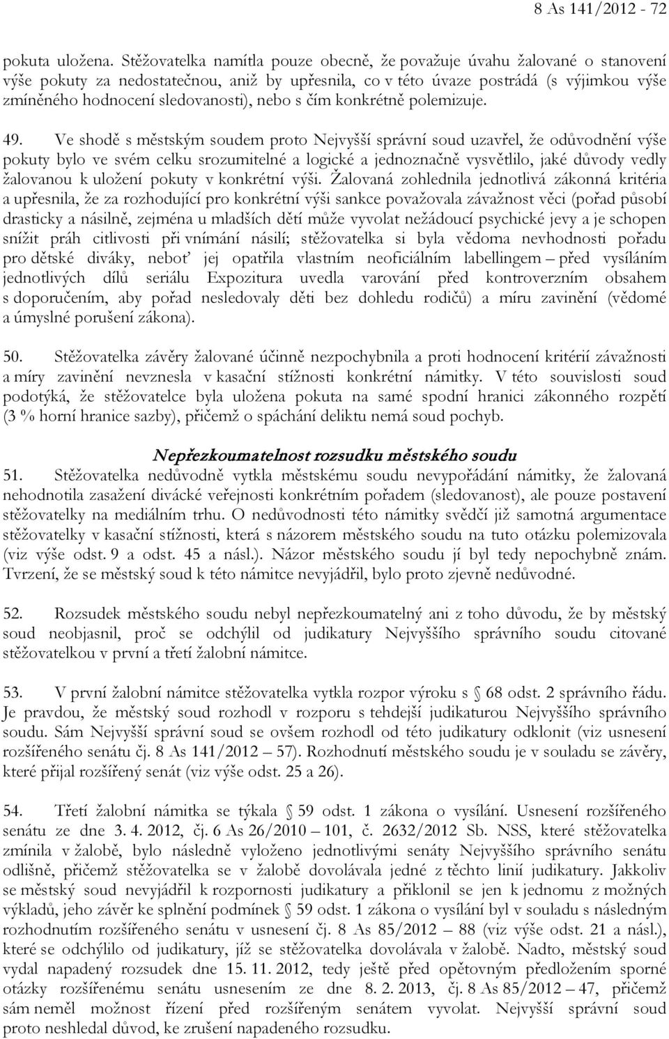 nebo s čím konkrétně polemizuje. 49.