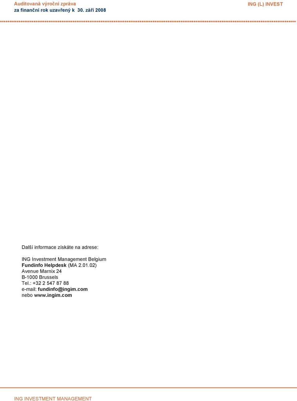 2.01.02) Avenue Marnix 24 B1000 Brussels Tel.