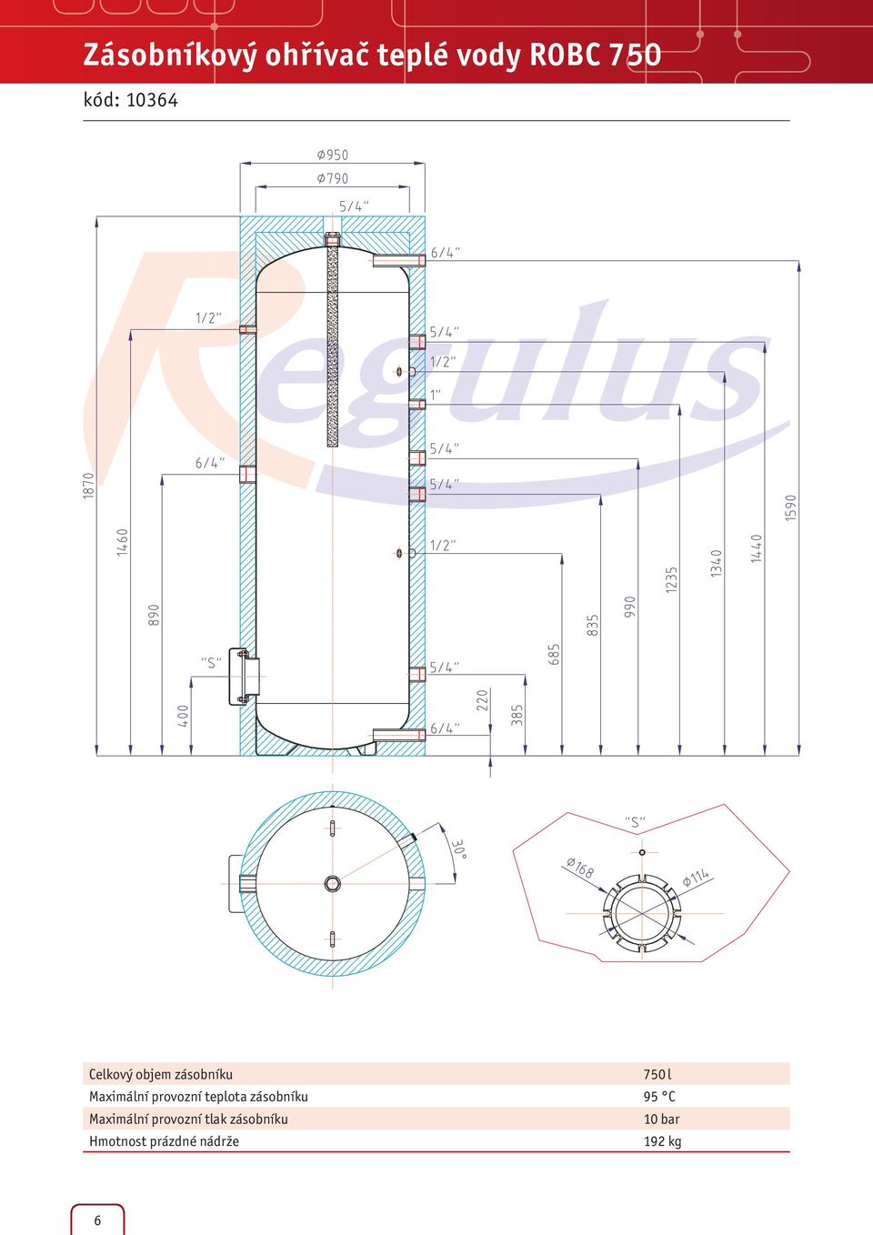 vody R0BC 750