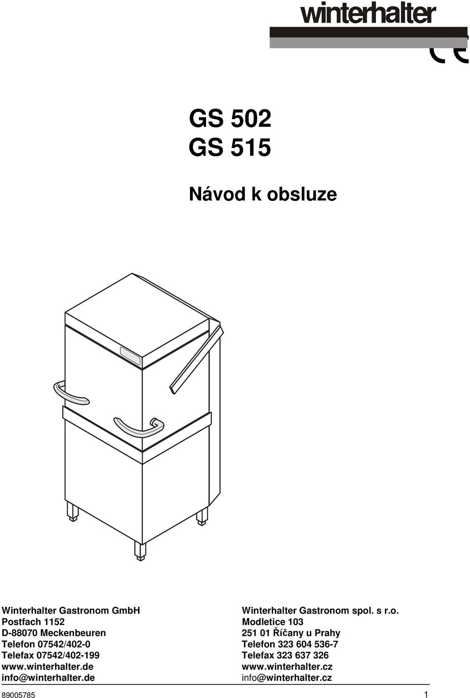 om spol. s r.o. Postfach 1152 Modletice 103 D-88070 Meckenbeuren 251 01 Říčany u Prahy