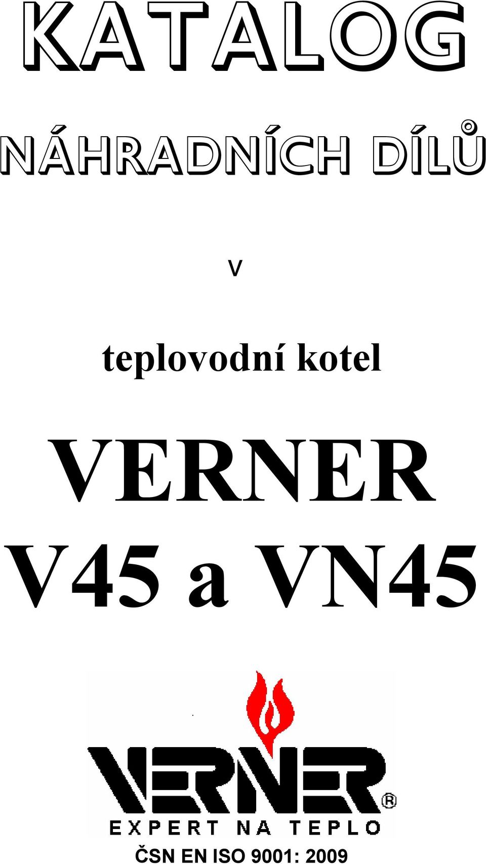KATALOG. VERNER V45 a VN45 - PDF Stažení zdarma