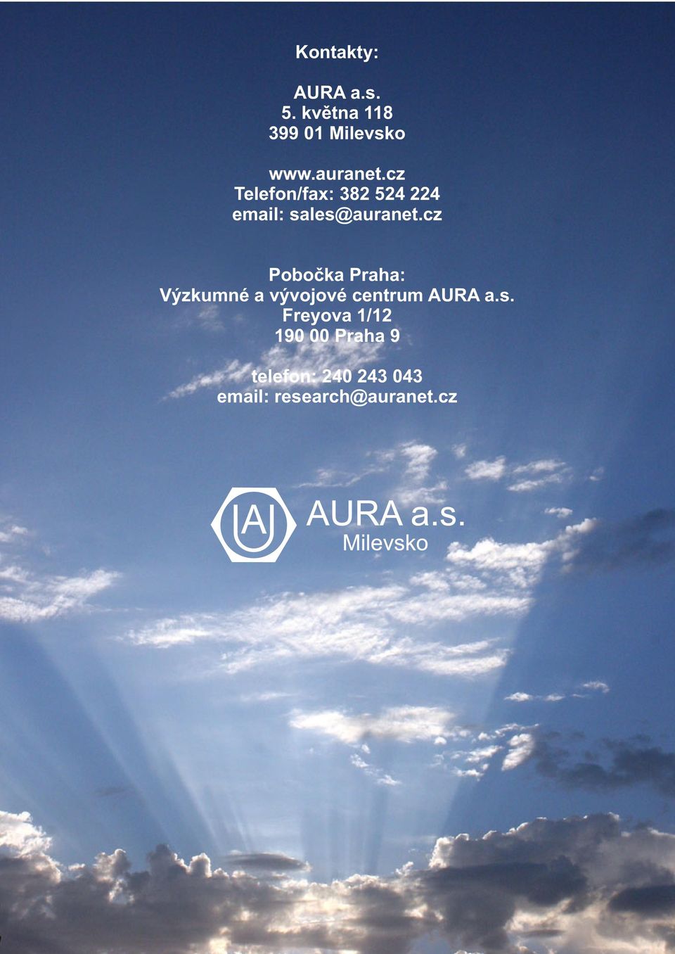 email: sales@auranet.