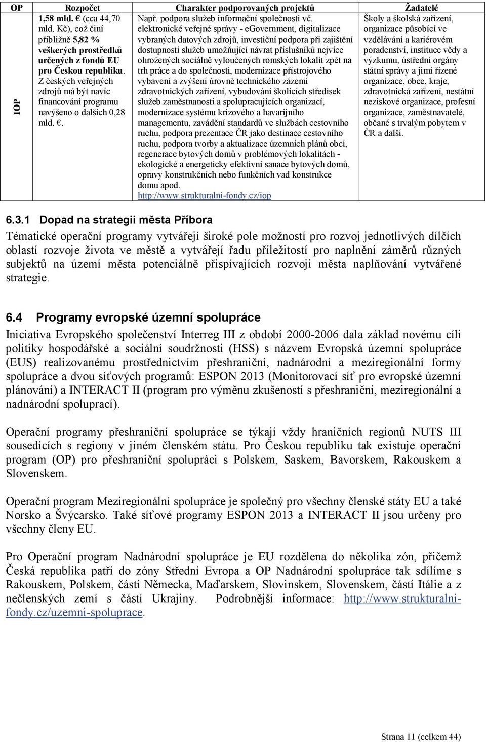 elektronické veřejné správy - egovernment, digitalizace vybraných datových zdrojů, investiční podpora při zajištění dostupnosti služeb umožňující návrat příslušníků nejvíce ohrožených sociálně