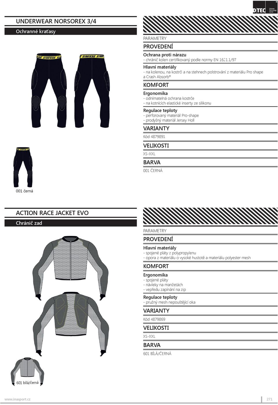 inserty ze silikonu - perforovaný materiál Pro-shape - prodyšný materiál Jersey Holl Kód 4879891 001 ČERNÁ 001 černá ACTION RACE JACKET EVO - spojené