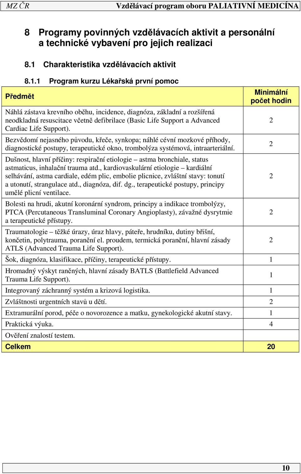 Support). Bezvědomí nejasného původu, křeče, synkopa; náhlé cévní mozkové příhody, diagnostické postupy, terapeutické okno, trombolýza systémová, intraarteriální.