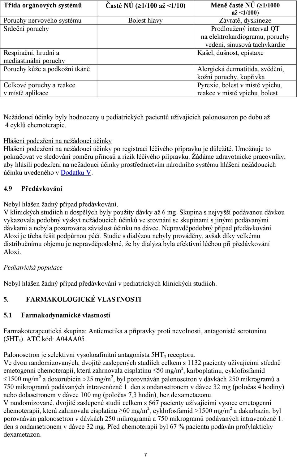 poruchy a reakce v místě aplikace kožní poruchy, kopřivka Pyrexie, bolest v místě vpichu, reakce v místě vpichu, bolest Nežádoucí účinky byly hodnoceny u pediatrických pacientů užívajících