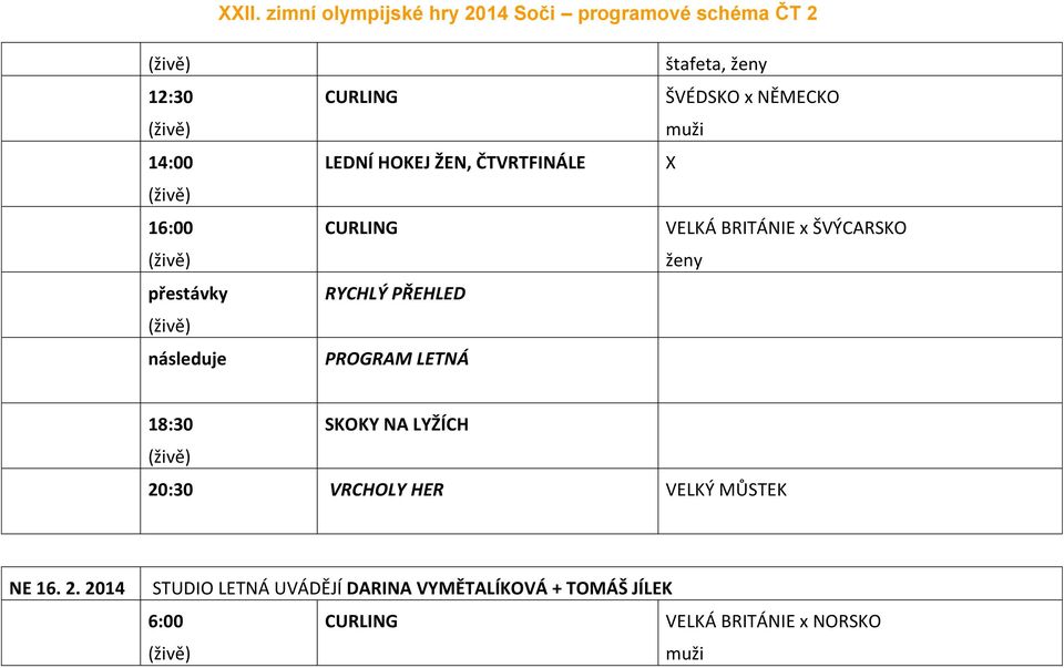 LYŽÍCH 20